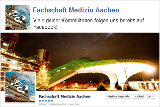 Besuche die Fachschaft Medizin Aachen auf Facebook!
